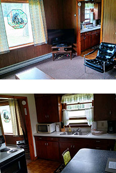 Accommodations in Butternut, WI at Eagle Pointe Lodging picture of cabin 1